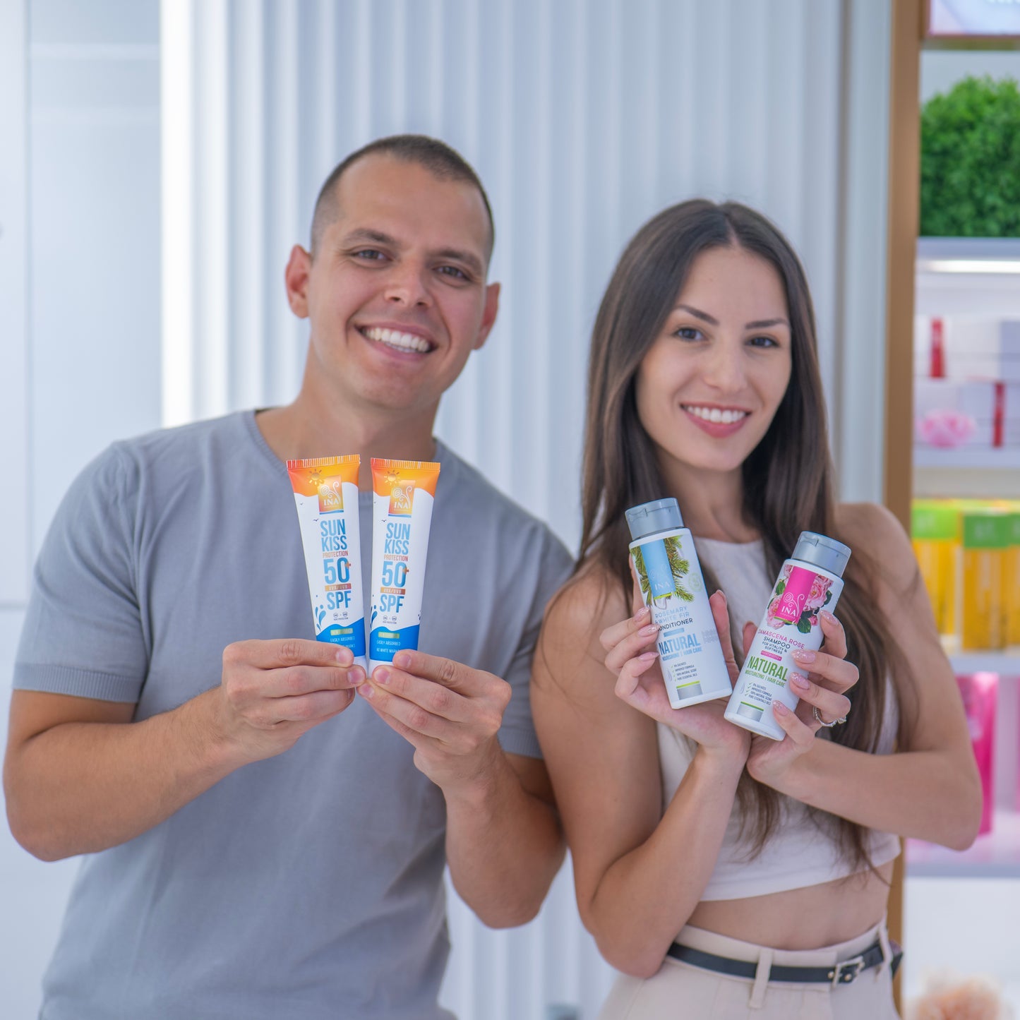 Buy 2 Sunscreens, Get Shampoo and Conditioner for Free