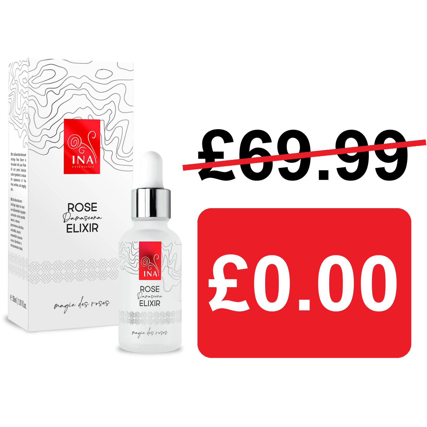 + Gift Intensive Anti-Age Face Serum – Rose Elixir