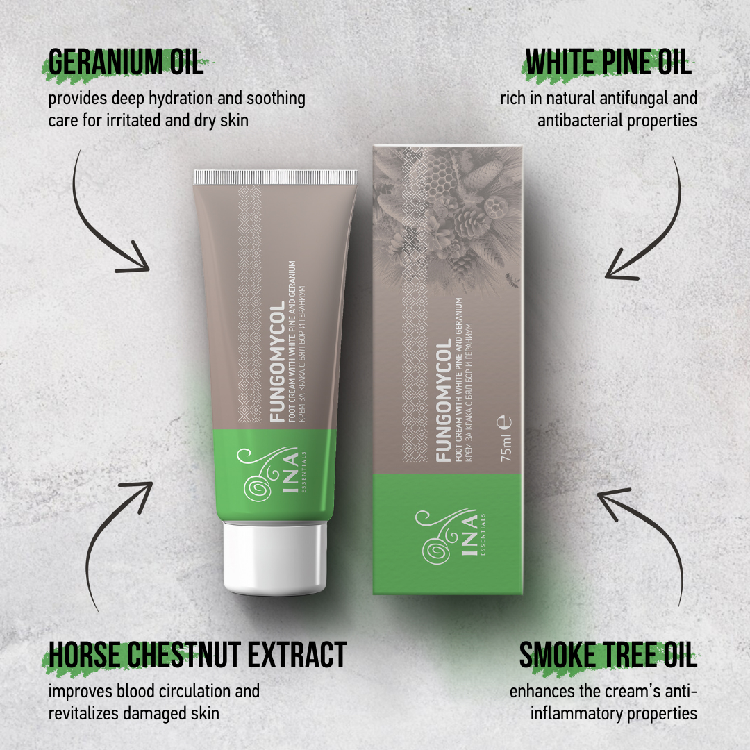 Buy 2 Creams for Nail Fungus and Dry and Cracked Skin, Get 1 Organic White Pine Water for Free