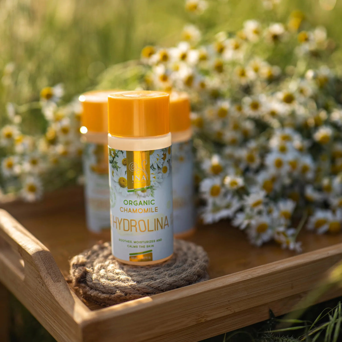 + Gift Organic Chamomile water - Hydrolina for Eczema and Irritated skin