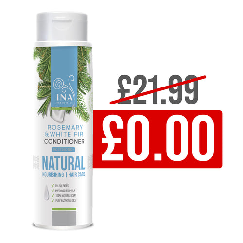 + Gift Natural Hair Conditioner with Rosemary oil and White Fir - intensive nourishing care for every hair type