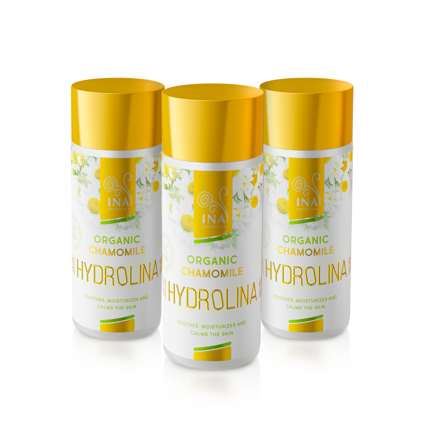 Eczema pack - 3x Organic Chamomile water - Hydrolina