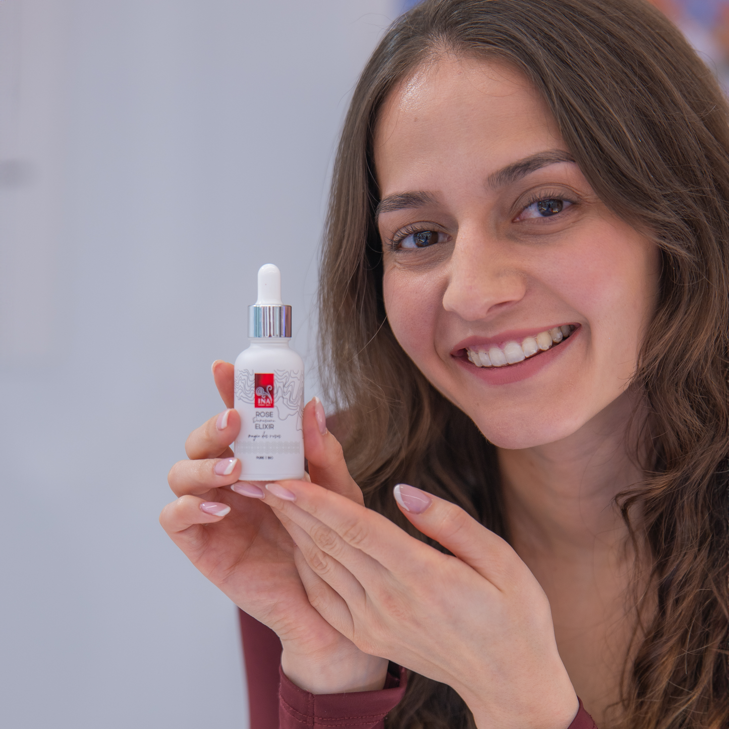 Intensive Anti-Age Face Serum with Organic Rose Oil – Rose Elixir
