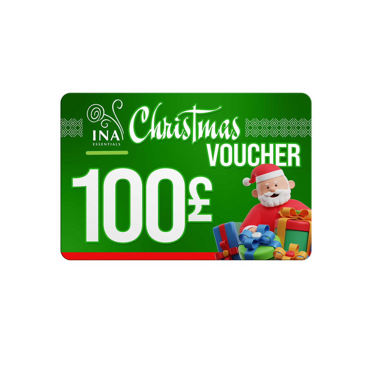 Buy a Christmas voucher worth £100, pay £50 - E-Gift Card