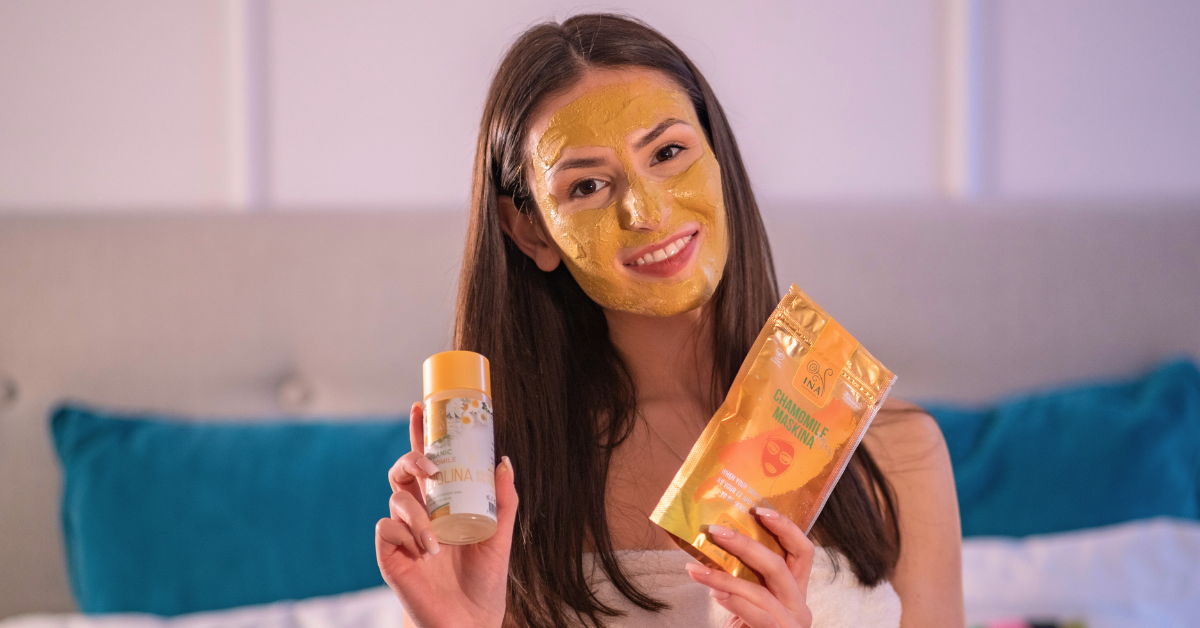 Why You Need This Natural Facial Mask for Sensitive Skin with Chamomile
