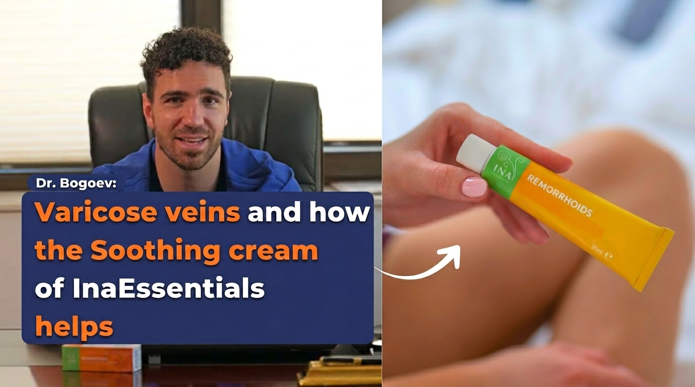 Dr. Bogoev: Varicose Vein Relief Tips and InaEssentials Soothing Cream