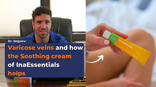 Dr. Bogoev: Varicose Vein Relief Tips and InaEssentials Soothing Cream