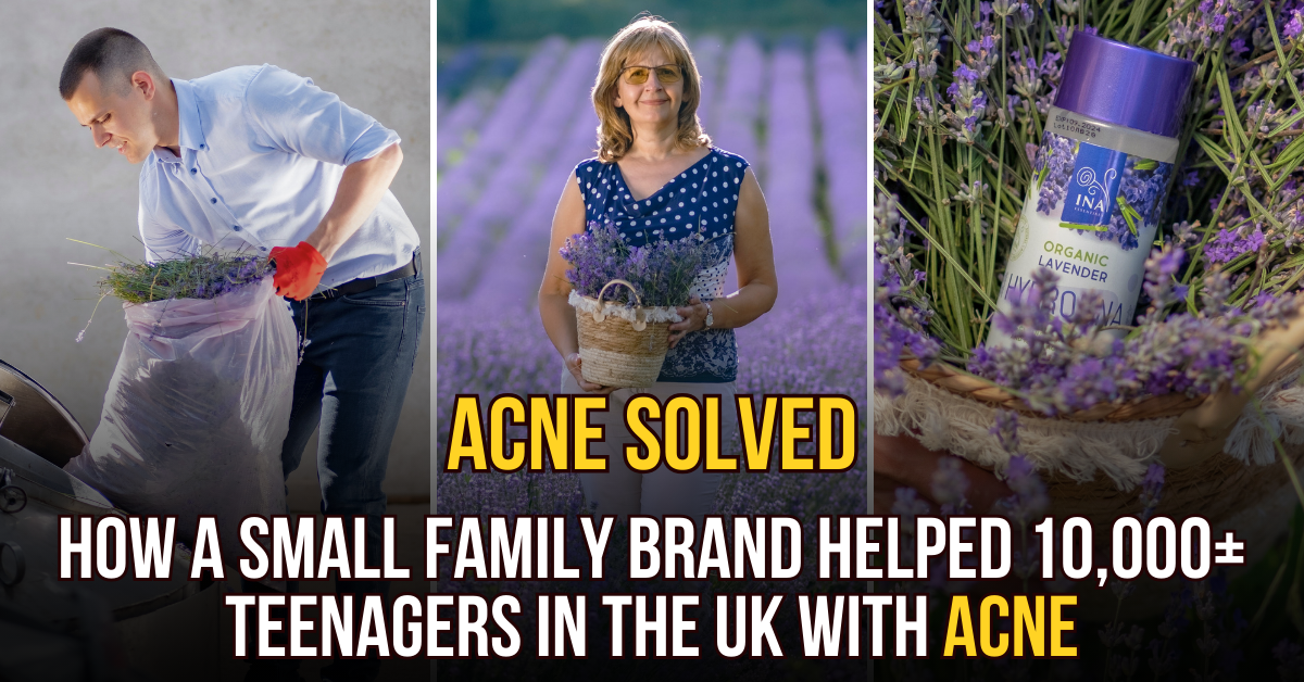 ACNE SOLVED ✔ How a small family brand helped 10,000+ teenagers with acne