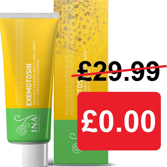 + Gift Cream for Psoriasis, eczema and irritated skin - with St. John's Wort, Chamomile and Propolis
