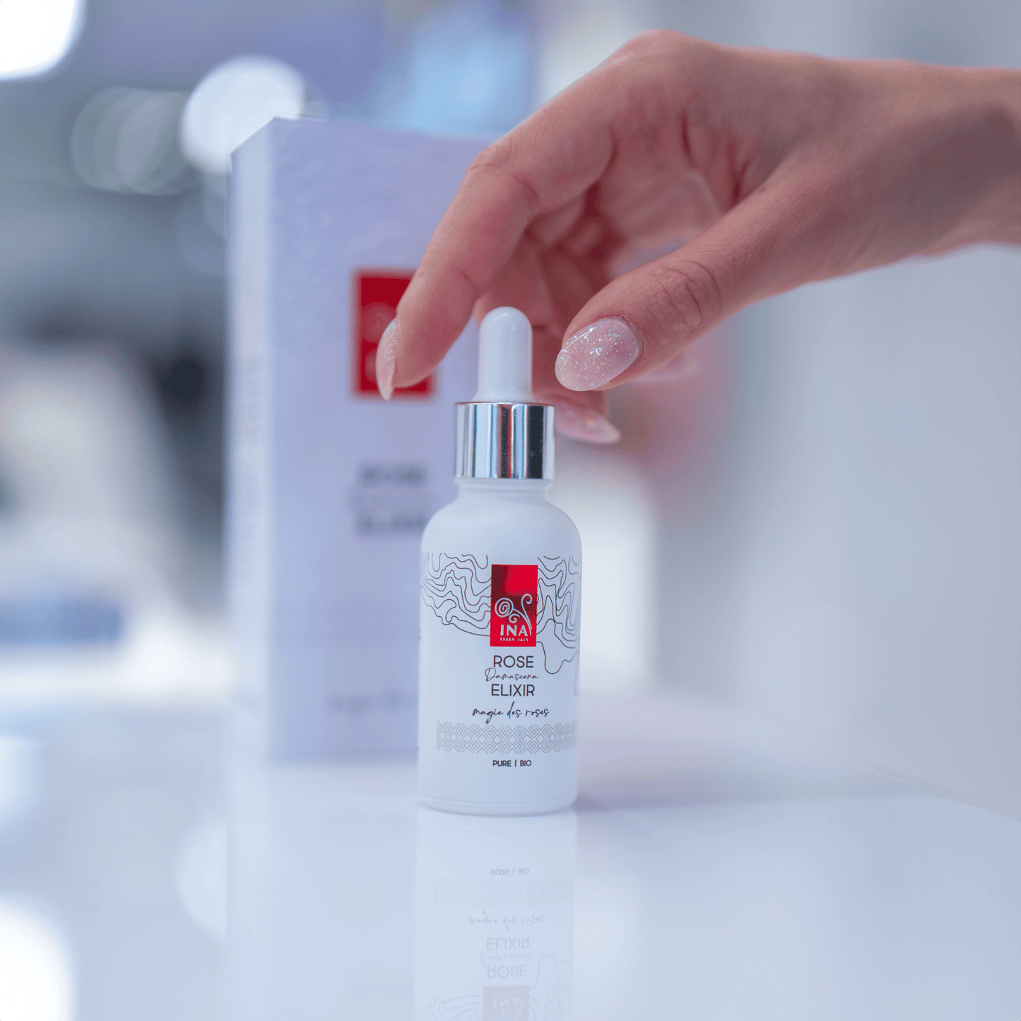 Intensive Anti-Age Face Serum with Organic Rose Oil – Rose Elixir