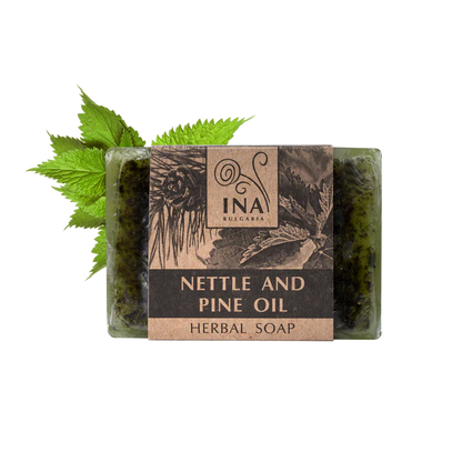 Natural Herbal Soap with Nettle and Pine Oil - anti-inflammatory action