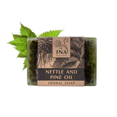 Natural Herbal Soap with Nettle and Pine Oil - anti-inflammatory action