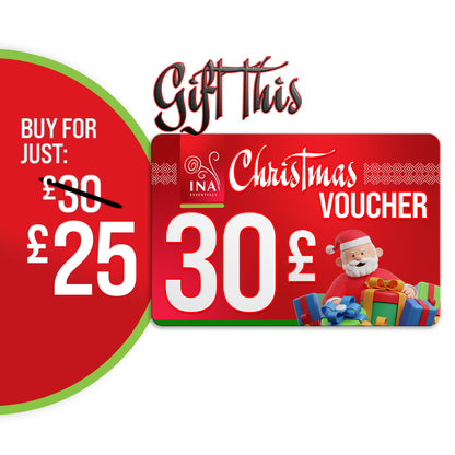 Buy a Christmas voucher worth £30, pay £25 - E-Gift Card