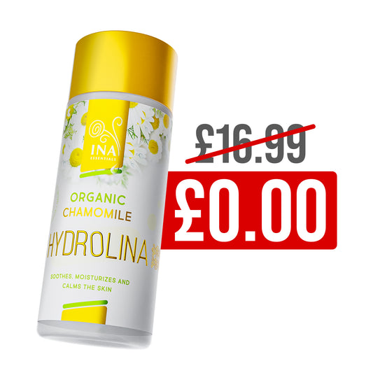 + Gift Organic Chamomile water - Hydrolina for Eczema and Irritated skin