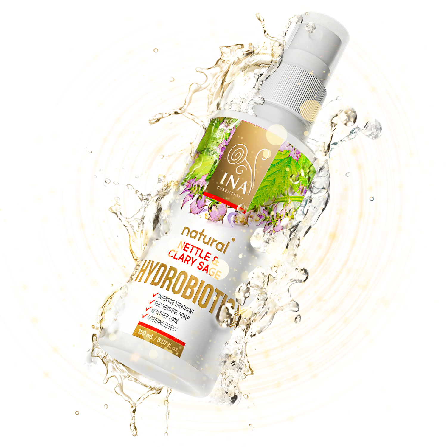 Hydrobiotic bottle hero shot