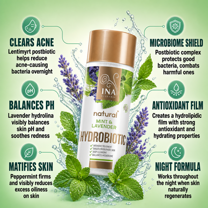 Hydrobiotic - Lavender & Mint - intensive care for Acne