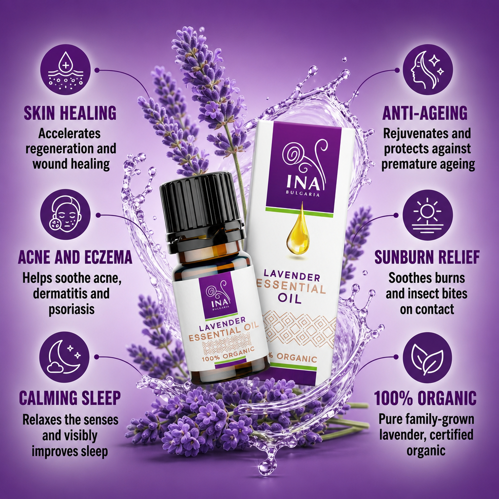 Organic Essential Lavender Oil