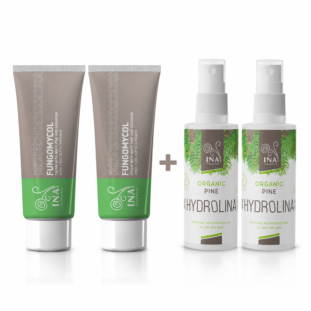 Nail fungus package - 2 creams + 2 sprays