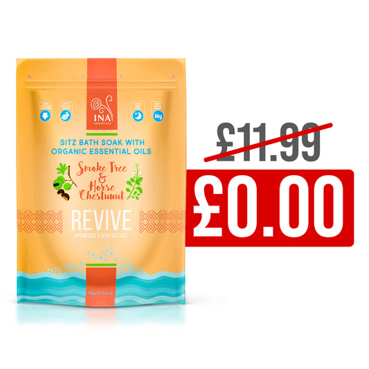 + Gift Revive - Bathing salt with Smoke Tree and Horse Chestnut for Varicose and Postpartum care