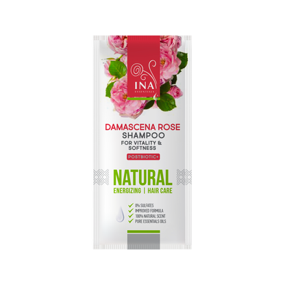 + Gift Natural Rose Shampoo for Dry and Damaged Hair
