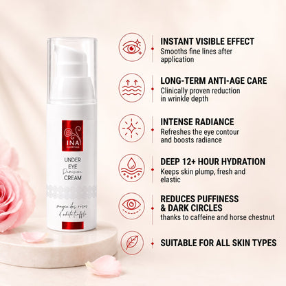 Buy 1 Moisturizing Day Face Cream and 1 Anti-Age Serum, Get 1 Eye Cream Free