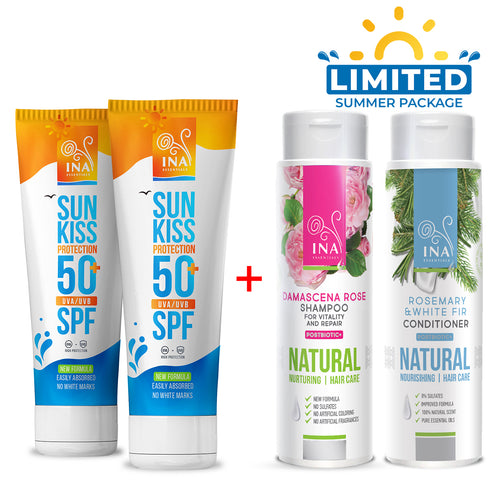 Buy 2 Sunscreens, Get Shampoo and Conditioner for Free