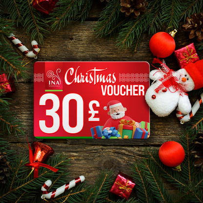Buy a Christmas voucher worth £30, pay £25 - E-Gift Card