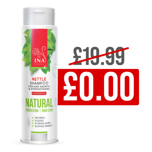 + Gift Natural Wild Nettle Shampoo for Hair Loss