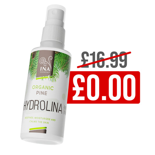 + Gift Organic White Pine Water - Hydrolina - Spray for skin Fungus and smelly feet